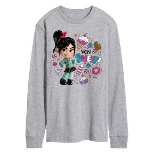 Men's - Disney - Von Sweet & Candy Long Sleeve Graphic T-Shirt - 1 of 3