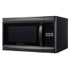 BLACK+DECKER 1.3 cu ft 1000 Watt Microwave Oven - Black Stainless Steel: Countertop, 6 Programs, Turntable - 4 of 4