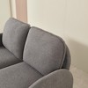 Sapphtopaz 59" Modern Loveseat Sofa 2-Seater Chair Fabric Upholstered Sofa Couch Dorm Small Couches for Living Room,Bedroom,Apartment - 2 of 4
