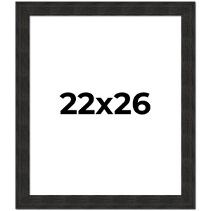 PosterPalooza | Contemporary Black Picture Frame - UV Acrylic, Foam Board Backing, Hanging Hardware - 1 of 4