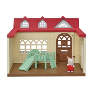 Calico Critters Sweet Raspberry Home, Dollhouse Playset with Figure and Furniture. - 1 of 4