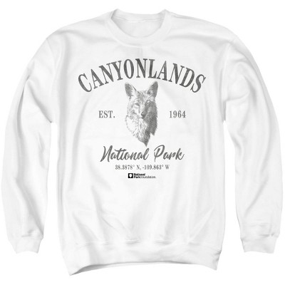 Men's Canyonlands National Park Coyote Icon Crewneck Sweatshirt