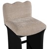 Meridian Furniture,Shaw Chenille Fabric Upholstered Counter Stool - 4 of 4