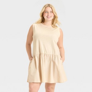 Women's Mini Shift Dress - Universal Thread™ - 1 of 3