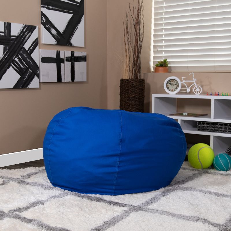 Flash Furniture Oversized Bean Bag Chair for Kids and Adults, 2 of 9