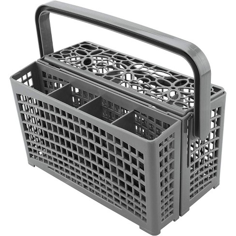 Noa Store Dishwasher Silverware Cutlery Basket (Gray Detachable) -  Universal Organizer Basket for Small Items -Fits Most Dishwasher Models -  Foldable