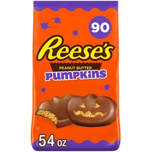 Reese's Peanut Butter Milk Chocolate Pumpkins Halloween Candy - 1 of 4
