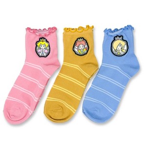 Nintendo Super Mario Princess Mystery Single Quarter Crew Socks - 1 of 4