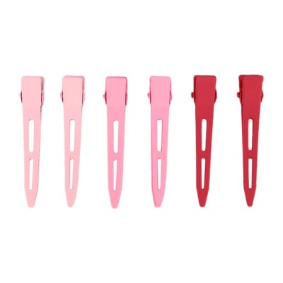 Unique Bargains Women's Classic Fashion Hair Clips 2.24"x0.39"x0.39" 6Pcs
