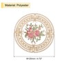 Unique Bargains Polyester Floral Pattern Vintage Lace Absorbent Coasters - 2 of 4