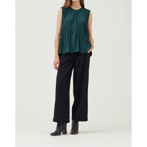 Women's Pleated Sleeveless Top - GRADE & GATHER - 1 of 3