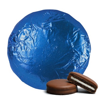 20 Pcs Foil Wrapped Chocolate Covered Oreo Cookies Blue Candy Party ...