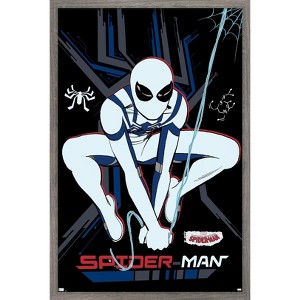 Trends International Marvel Animations' Your Friendly Neighborhood Spider-Man - Oscorp Suit Framed Wall Poster Prints - 1 of 4