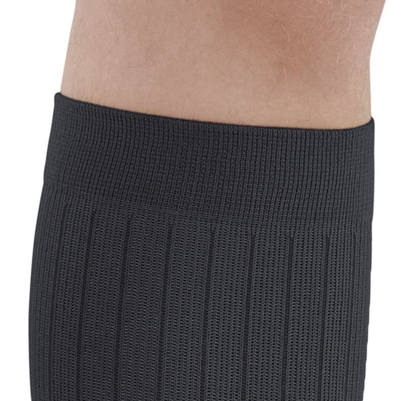 Ames Walker AW Style 128 Men's Microfiber/Cotton Dress 20-30 mmHg Compression Knee High Socks, 3 of 5