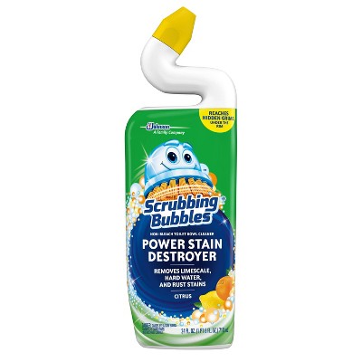 Scrubbing Bubbles Power Stain Destroyer Toilet Bowl Cleaner - Citrus - 24 fl oz