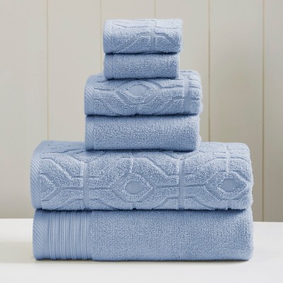 6pc Splendor Cotton Bath Towel Set - Madison Park : Target