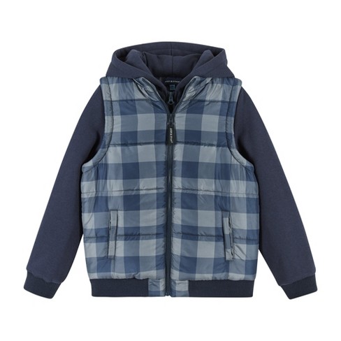 Boys buffalo hot sale plaid vest