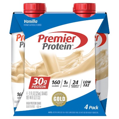 Premier Protein Shake - Vanilla - 4ct
