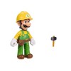 Nintendo Super Mario 4" Builder Luigi with Hammer Figure - 4 of 4