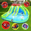 Dexmalle 7 in 1 Inflatable Bounce House Kids Slides Water Park Climbing Bouncer - 3 of 4