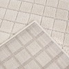 Balta Rugs Hopkins Geometric High-Low Carved Pattern Area Rug Cream - 3 of 4