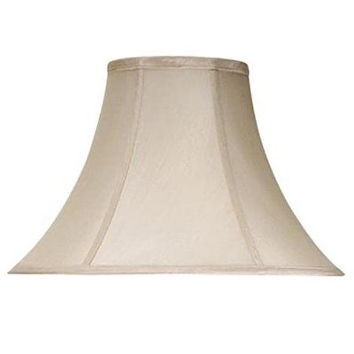Elegant Beige Silk Bell Lamp Shade