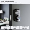ZACHVO Fingerprint Door Lock Keyless Deadbolt, Electric Door Locks with Keypads and Emergency Charging Port, Oil Rubbed Bronze - 4 of 4