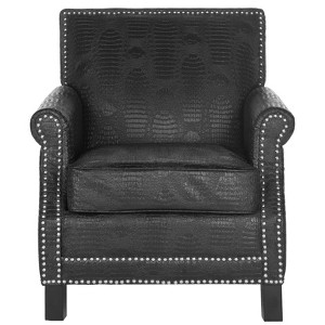 Savannah Club Chair - Black - Safavieh