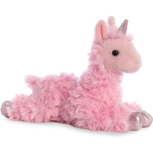 Aurora® Mini Flopsie™ Llamacorn™ 8 Inch Stuffed Animal Plush - 1 of 2