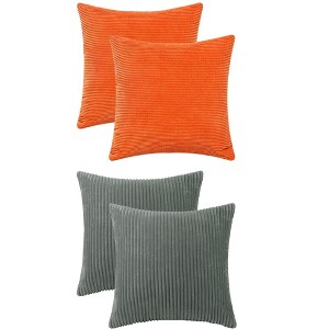 REGALWOVEN 4 Pcs Modern Sofa Home Decorative Throw Pillow Covers 18" x 18" - 1 of 4