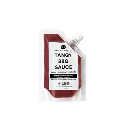 Haven's Kitchen Plant-Based Tangy BBQ Sauce - 5oz