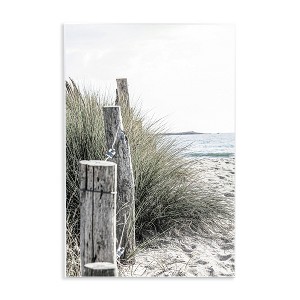 Stupell Industries Coastal Beach Landscape Wall Plaque Art, 10" x 15" - 1 of 4
