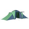 vidaXL Camping Tent 6 Persons Blue and Green - 2 of 4
