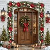 MOEPISY 8.9FT Prelit Christmas Garland with Multi-Color LED Lights - 4 of 4
