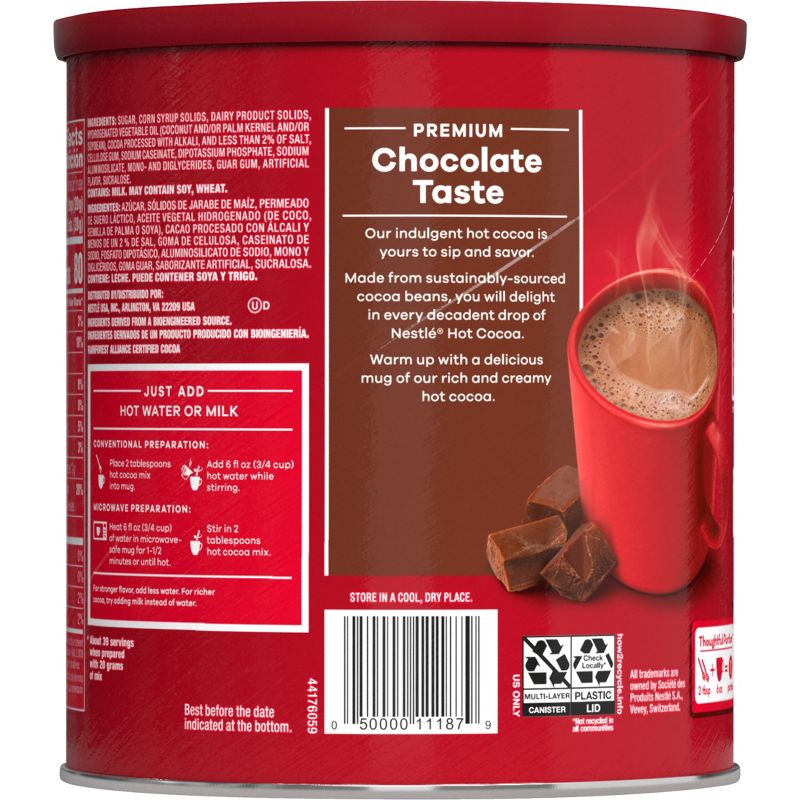 Nestle Rich Milk Chocolate Hot Cocoa Mix - 27.7oz, 2 of 9