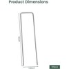 Grass Barrier Fabric, Premium Garden Grass Barrier Landscape Fabric, Easy Setup - 2 of 4