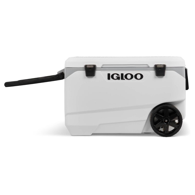 Igloo Flip and Tow 90qt Roller Cooler - White, 4 of 16