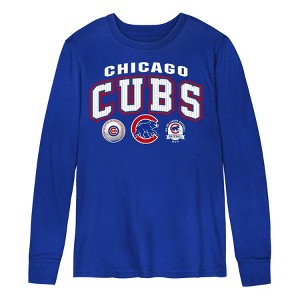 MLB Chicago Cubs Boys' Long Sleeve T-Shirt - 1 of 1
