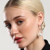 SOHI Women's Rose Gold The Hanging Drop Earrings - 4 of 4