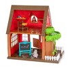 Li'l Woodzeez Toy School with Miniature Figurine 8pc - Woodland Schoolhouse Playset - image 2 of 4