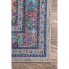 Nuloom Vintage Medallion Dortha Vintage Runner Indoor Area Rug - Grey 2' 8" x 8' - 3 of 4