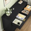 ORRD 6-Drawer Dresser for Bedroom, Modern Chest of Drawers with Large Storage, Black Dresser Cabinet for Living Room, Hallway & Entryway - 3 of 4
