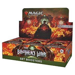 Magic The Gathering Magic: The Gathering The Brothers War Set Booster Box | 30 Packs (360 Magic Cards) - 1 of 4
