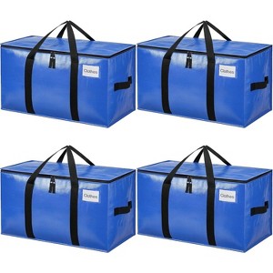 Heavy Duty Moving Bags Strong Handle, Extra Large Moving Boxes, Storage Tote Clothes, College Moving Supplies - 1 of 4