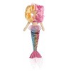 Aurora Large Rainbow Sea Rose Sea Sparkles Enchanting Stuffed Doll Multicolor 18" - 4 of 4