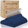 Casafield 14" Velvet Kid's Hangers for Children's Clothes, Set of 50 - 4 of 4