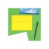 JAM Paper A6 Colored Invitation Envelopes 4.75 x 6.5 Yellow Recycled Bulk 250/Box (94531H) - 3 of 4