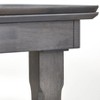 Riga Extendable Dining Table Gray - Buylateral - 4 of 4