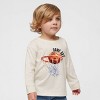 The Juniper Shop Basketball Game Day Hoop Toddler Long Sleeve Tee - 3 of 4