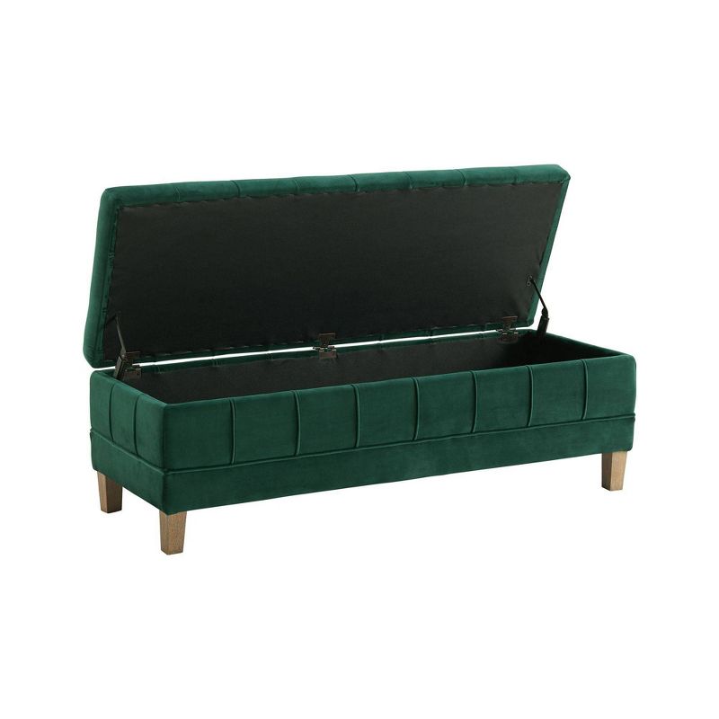 Jude Tufted Storage Ottoman - Picket House Furnishings, 3 of 15